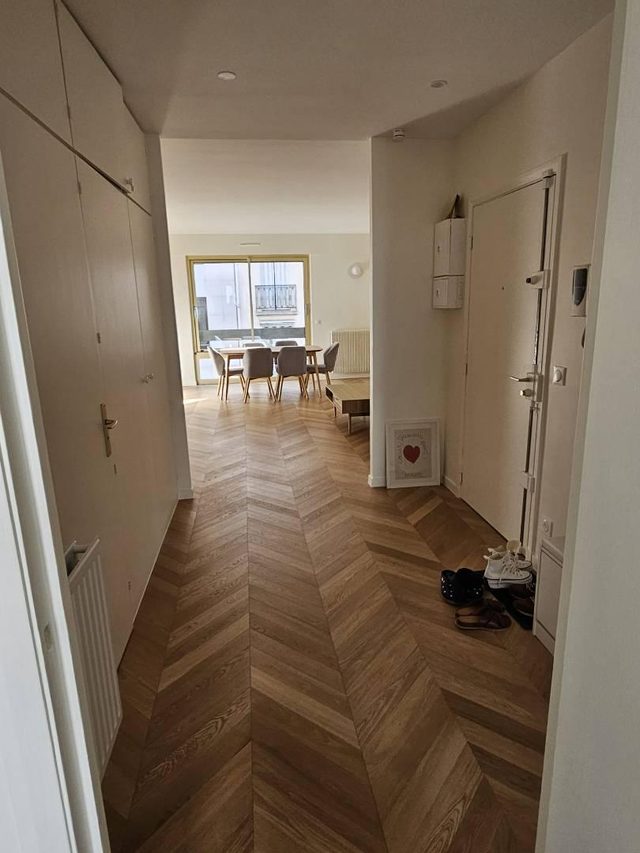Chantier de rénovation d'un appartement à Paris 17e