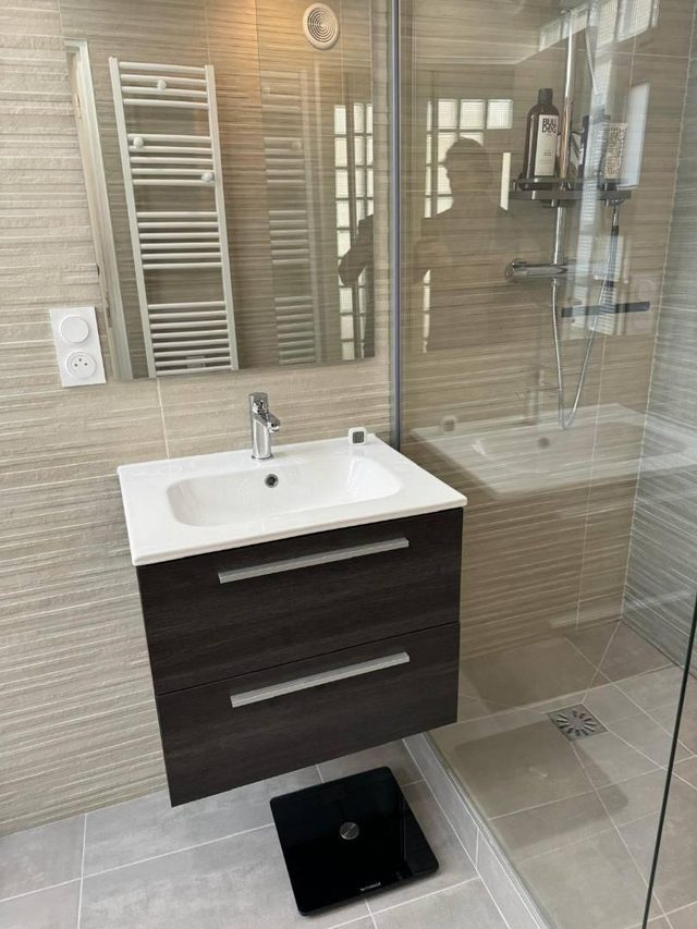 Rénovation salle de bain – Rue Gambetta à Boulogne-Billancourt 92