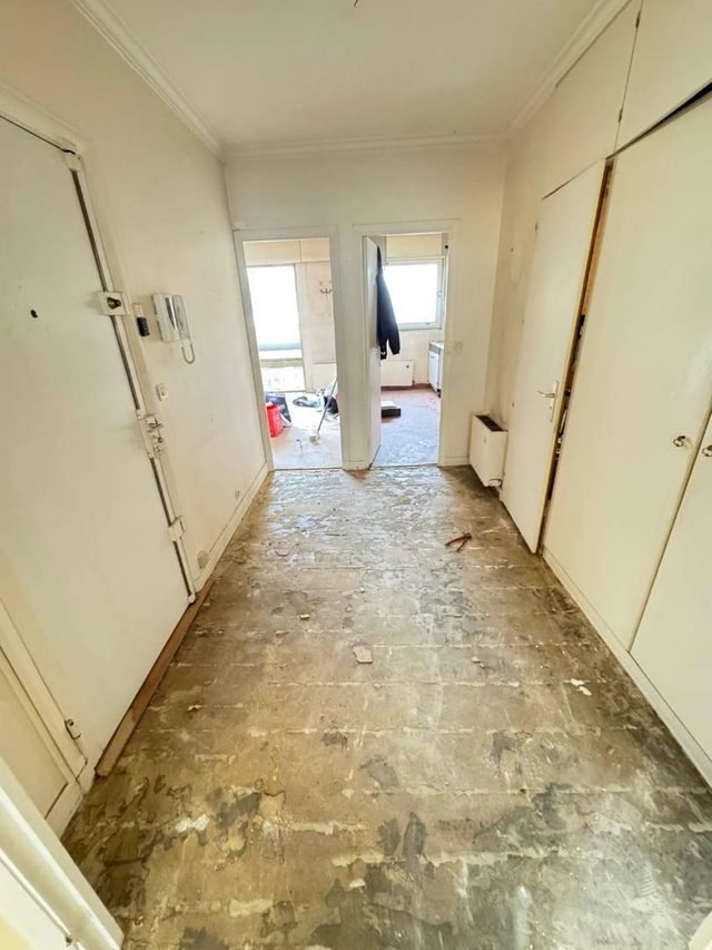 Chantier de rénovation d'un appartement à Paris 17e