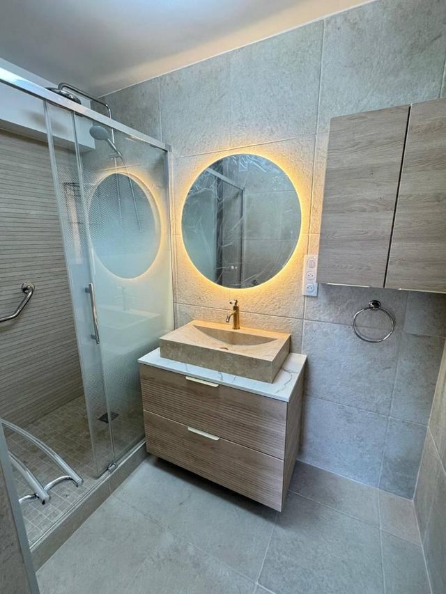Rénovation partielle appartement à Paris 17e
