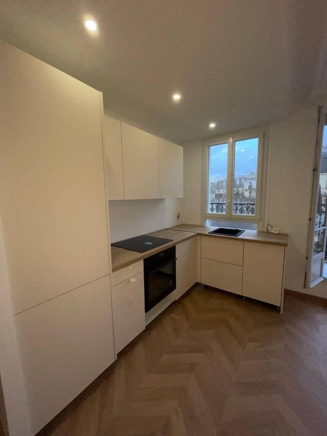 Rénovation appartement Paris 18e, rue joseph dijon